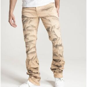 Taker Desert Wash Effect Stretch Stacked Pant Size 29x38 NEW